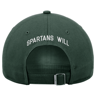 Michigan State Nike College Adjustable Cap