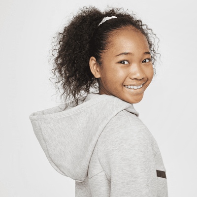 Nike Sportswear Tech Fleece Hoodie mit durchgehendem Reißverschluss für ältere Kinder