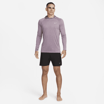 Nike Men's Long-Sleeve Hooded Hydroguard Swim Shirt