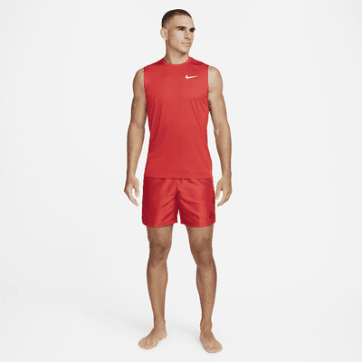 Camiseta Hydroguard de natación sin mangas para hombre Nike Essential