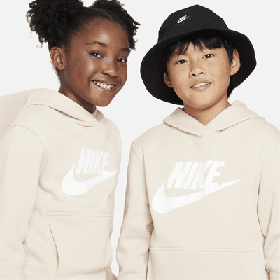 Sudadera con gorro para niños talla grande Nike Sportswear Club Fleece