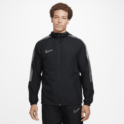 Veste de foot déperlante à capuche Nike Academy pour homme