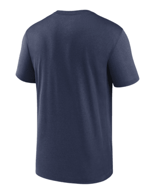 New York Yankees Nike Dri Fit Long Sleeve T-shirt Grey Size Medium