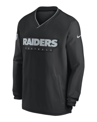 Мужские  Las Vegas Raiders Sideline Nike NFL Long-Sleeve Windshirt