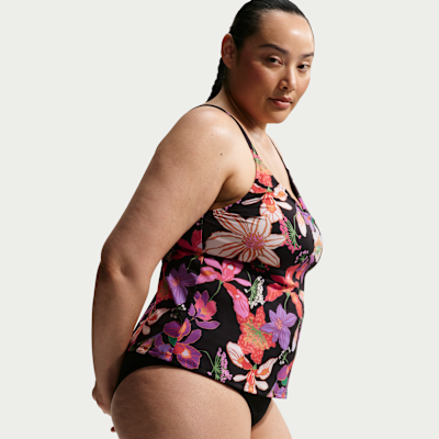 Nike Swim Women's V-Neck Tankini (Plus Size)