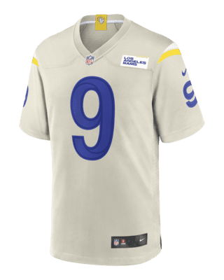 Nike Youth Super Bowl LVI Bound Los Angeles Rams Matthew Stafford #9 Black  Jersey