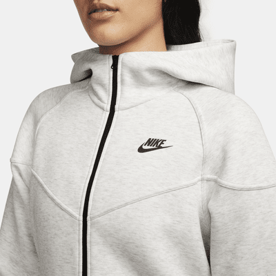 Sudadera con gorro de cierre completo para mujer Nike Sportswear Tech Fleece Windrunner