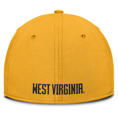 Gorra universitaria Nike Dri-FIT para hombre West Virginia On-Field Rise Swoosh