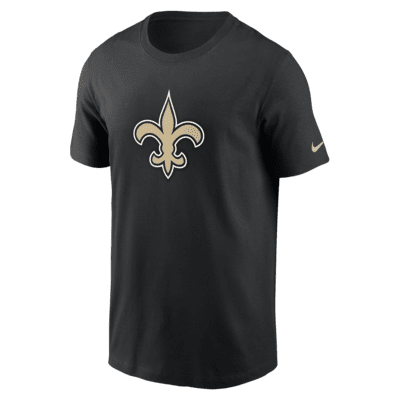 New Black Nike New Orleans Saints T-Shirt Small