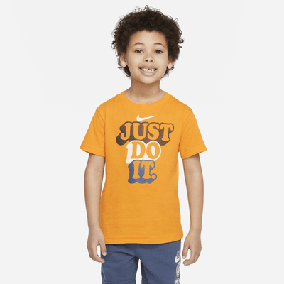 ナイキ "Just Do It" キャンプ Tシャツ リトルキッズ Tシャツ