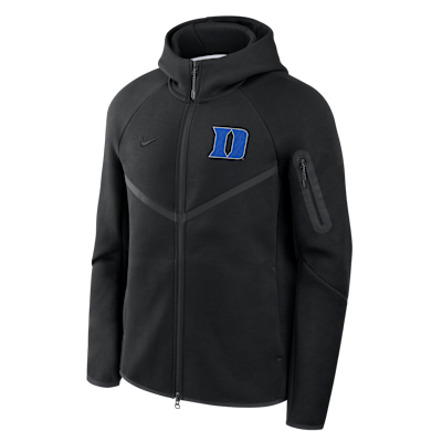 Chamarra universitaria Nike con gorro de cierre completo para hombre Duke Tech Fleece Windrunner