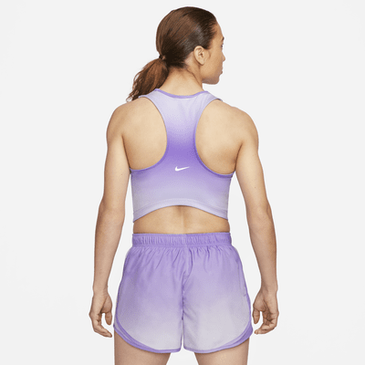 Nike Dri-FIT Swoosh Women's Cropped Running Tank Top