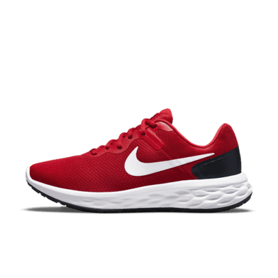nike mens shoes red and black