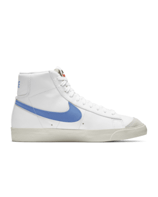 nike blazer blue mid