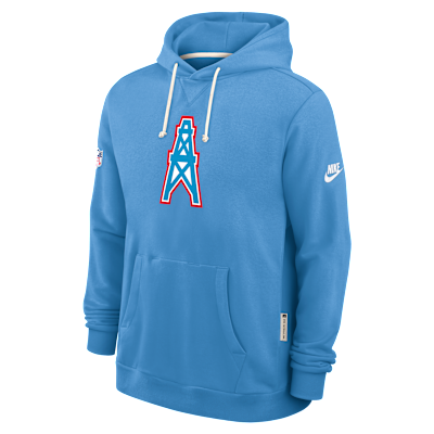 Sudadera con gorro sin cierre Nike Dri-FIT de la NFL para hombre Tennessee Titans Alt Offensive Set Play Sideline