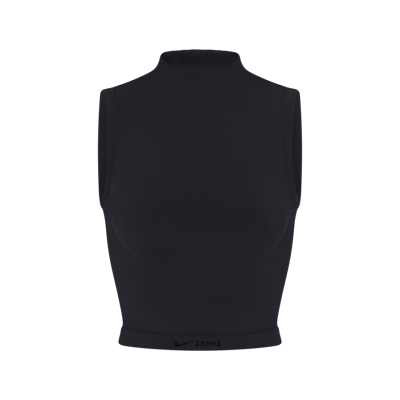 Bra de corte largo con cuello alto para mujer NikeSKIMS Vintage Seamless