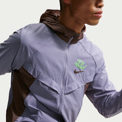 나이키 스트라이드 '플라이 나이키' 남성 리펠 UV 프로텍션 러닝 재킷