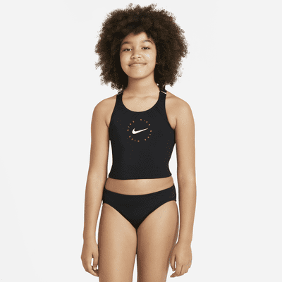 Nike Big Kids' (Girls') Crossback Midkini Set