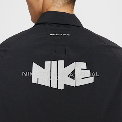Nike Men's Dri-FIT UV Button-Up Short-Sleeve Running Top