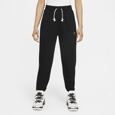 NIKE Swoosh Self Design Women Black Track Pants - Buy NIKE Swoosh