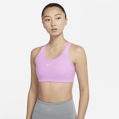  Nike Swoosh Women's Medium-Support 1-Piece Pad Sports