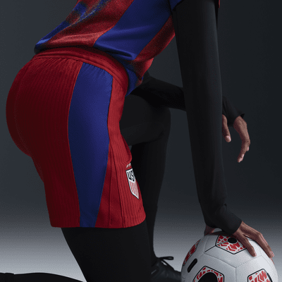 Shorts de fútbol Nike Dri-FIT ADV de la Selección Nacional Femenina de Estados Unidos visitante 2024 Match para mujer