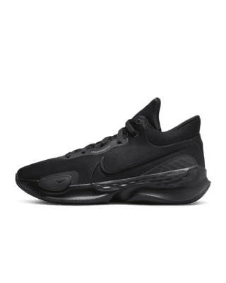 nike zoom basketball shoes black