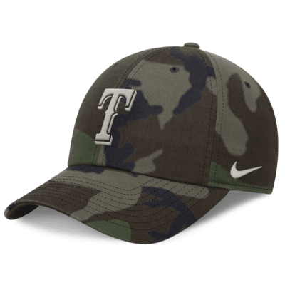 Texas Rangers Camo Club Men's Nike MLB Adjustable Hat