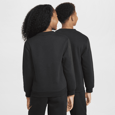 Nike Sportswear Club Fleece-Sweatshirt mit Rundhalsausschnitt für ältere Kinder