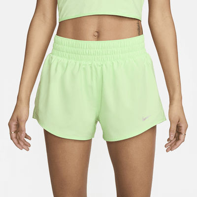 Shorts con forro de ropa interior Dri-FIT de tiro medio de 8 cm para mujer Nike One