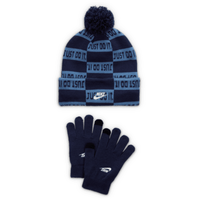 Conjunto de gorro Printed Apex de dos piezas para niño talla grande Nike Club