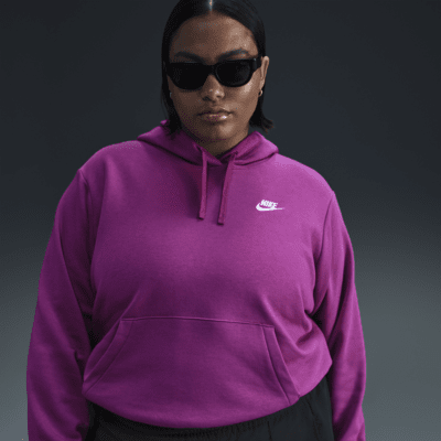 Nike Sportswear Club Fleece Women's Pullover Hoodie (Plus Size)