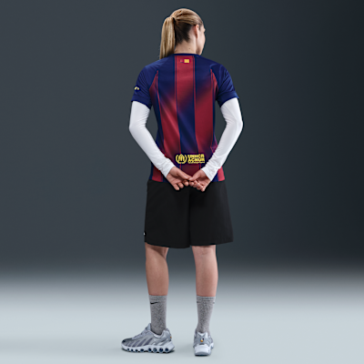 FC Barcelona 2025/26 Stadyum İç Saha Nike Dri-FIT Kadın Futbol Taraftar Forması