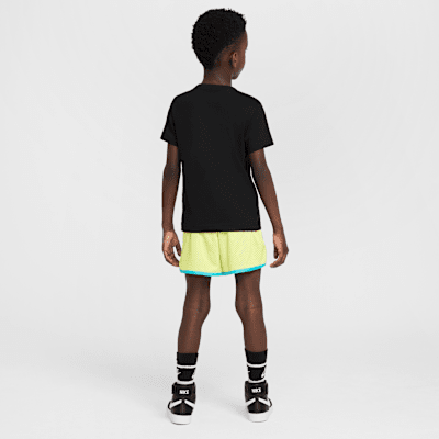 Conjunto de 2 piezas con shorts para preescolar Nike Dri-FIT
