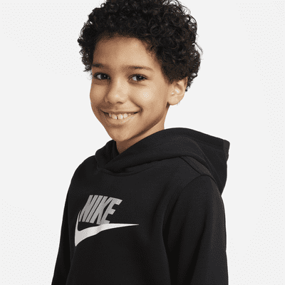 Nike Sportswear Club Fleece Big Kids’ Pullover Hoodie. Nike.com