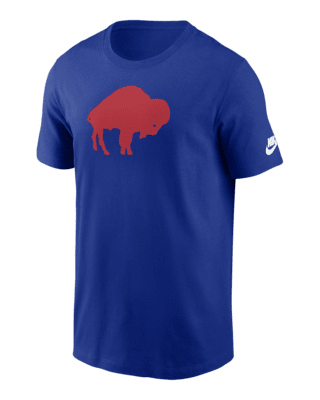 Мужская футболка Buffalo Bills Rewind Logo Essential Nike NFL