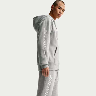 나이키 스포츠웨어 클럽 남성 프렌치 테리 오픈 헴 팬츠