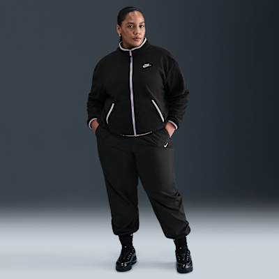 Nike Sportswear Club Fleece Women's Loose Cozy Track Jacket (Plus Size)