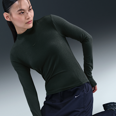 Nike Sportswear Chill Knit Women's Slim Long-Sleeve Mock-Neck T-Shirt