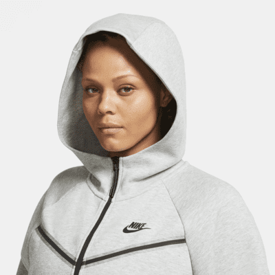 Nike Fleece Windrunner Sudadera con capucha con cremallera completa grande) - Mujer. Nike ES