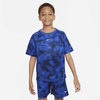 Nike Dri-FIT Multi+ Big Kids' (Boys') Printed Training Top