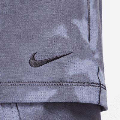 Nike Dri-FIT Men's All-Over Print Short-Sleeve Yoga Top. Nike PH