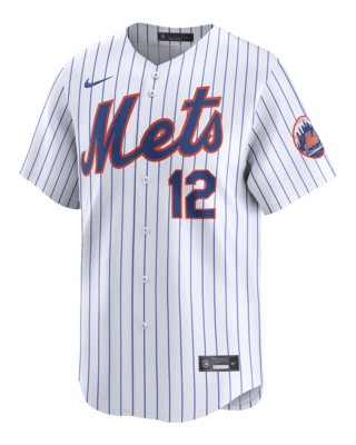 Мужские джерси Francisco Lindor New York Mets Nike Dri-FIT ADV MLB Limited Jersey