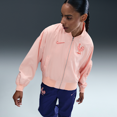 FFF Essential Nike oversized voetbalbomberjack voor dames