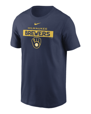 Nike Team Issue (MLB Milwaukee Brewers) Men's T-Shirt