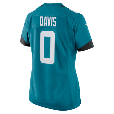 Gabe Davis Jacksonville Jaguars Women's Nike NFL Game Football Jersey