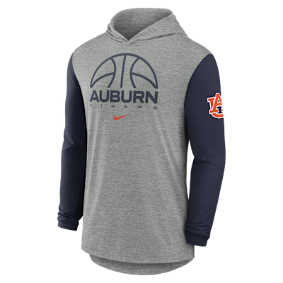 Auburn Basketball Men's Nike Dri-FIT College Long-Sleeve Hooded T-Shirt
