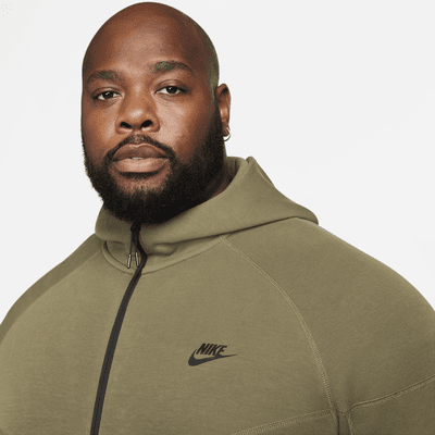 Nike Sportswear Tech Fleece Windrunner cipzáras, kapucnis férfipulóver