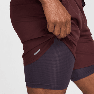 Shorts de running 2 en 1 Dri-FIT de 18 cm para hombre Nike Stride