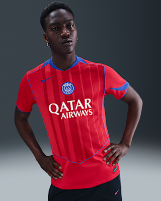 Мужские джерси Paris Saint-Germain 2025/26 Stadium Third Nike Dri-FIT Total 90 Soccer Replica Jersey